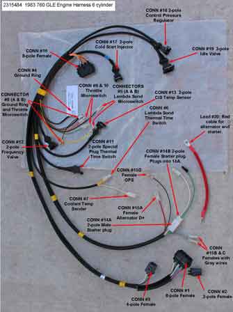 Dave's Volvo Engine Wire Harness Page