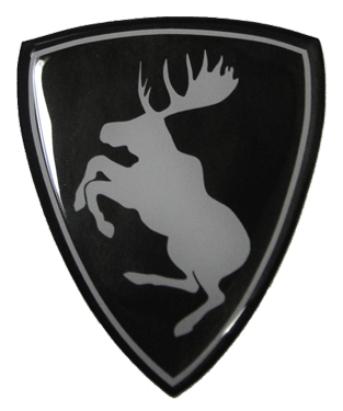 Prancing                                  Moose Domes Emblem. Dave's Volvo                                  Page.