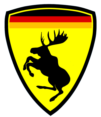 Prancing Moose C Flag
                                  Germany. Dave's Volvo Page.