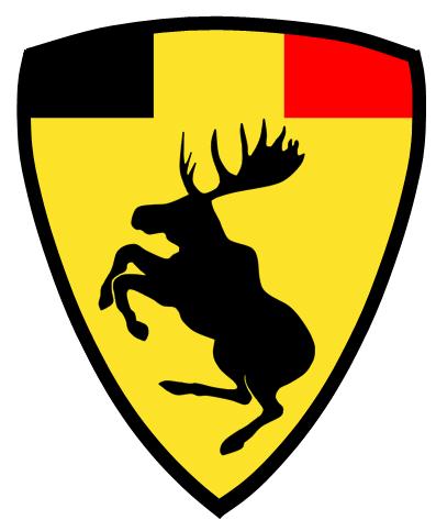 Prancing Moose C Flag
                                  Belgium. Dave's Volvo Page.